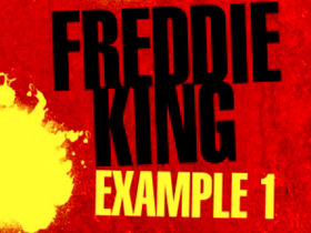 Play blues guitar like Freddie King